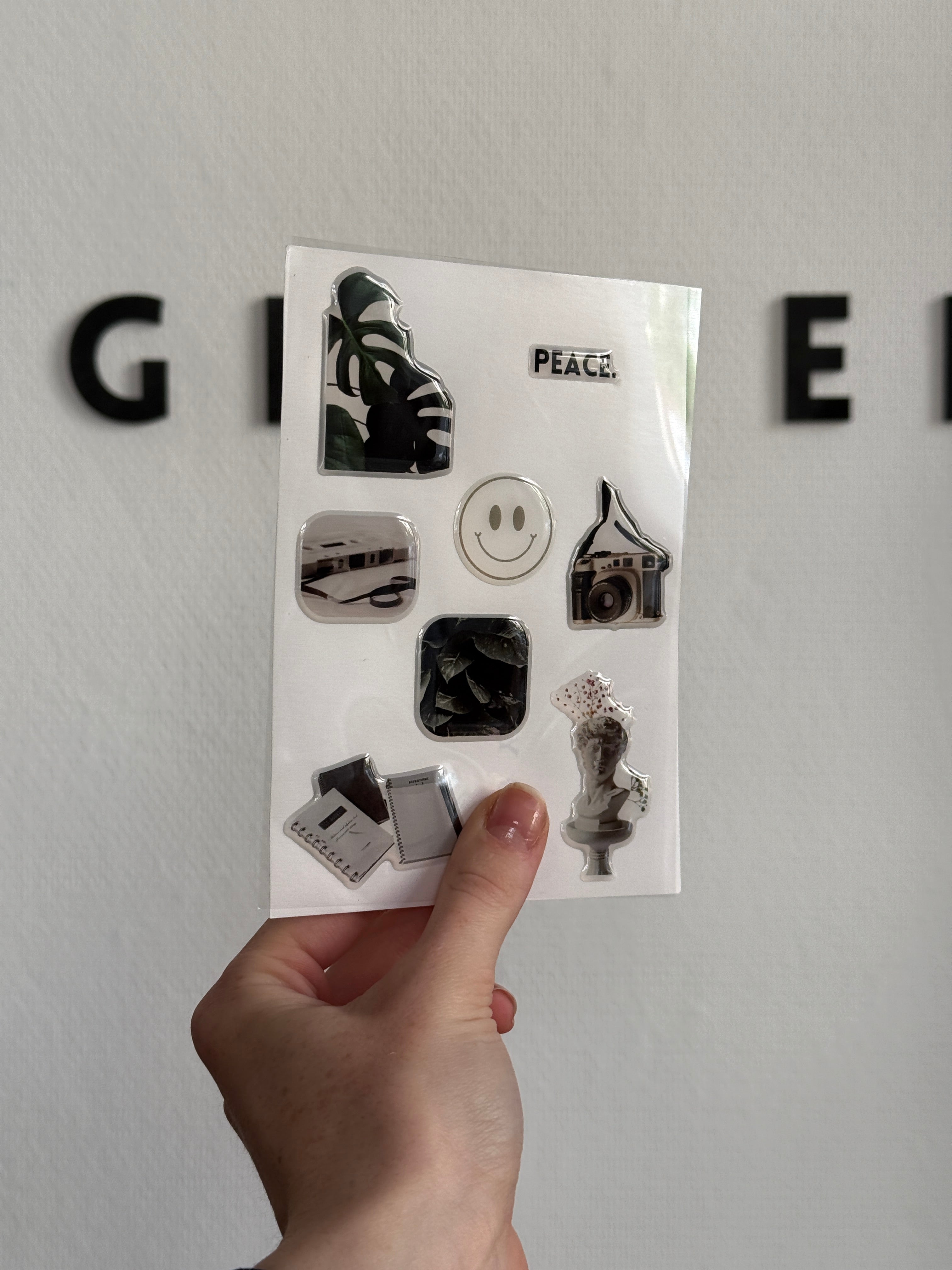 3D stickers