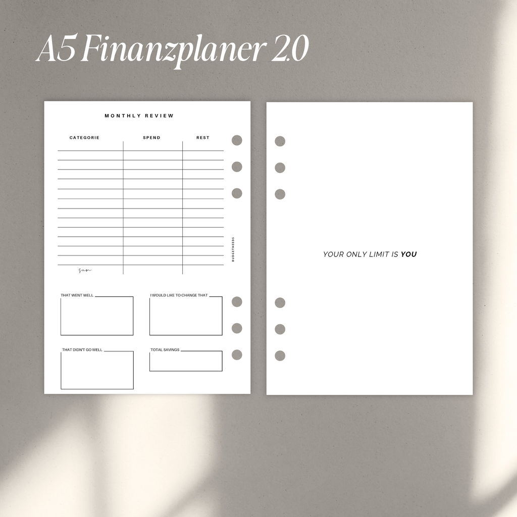 Finance Planner English Version