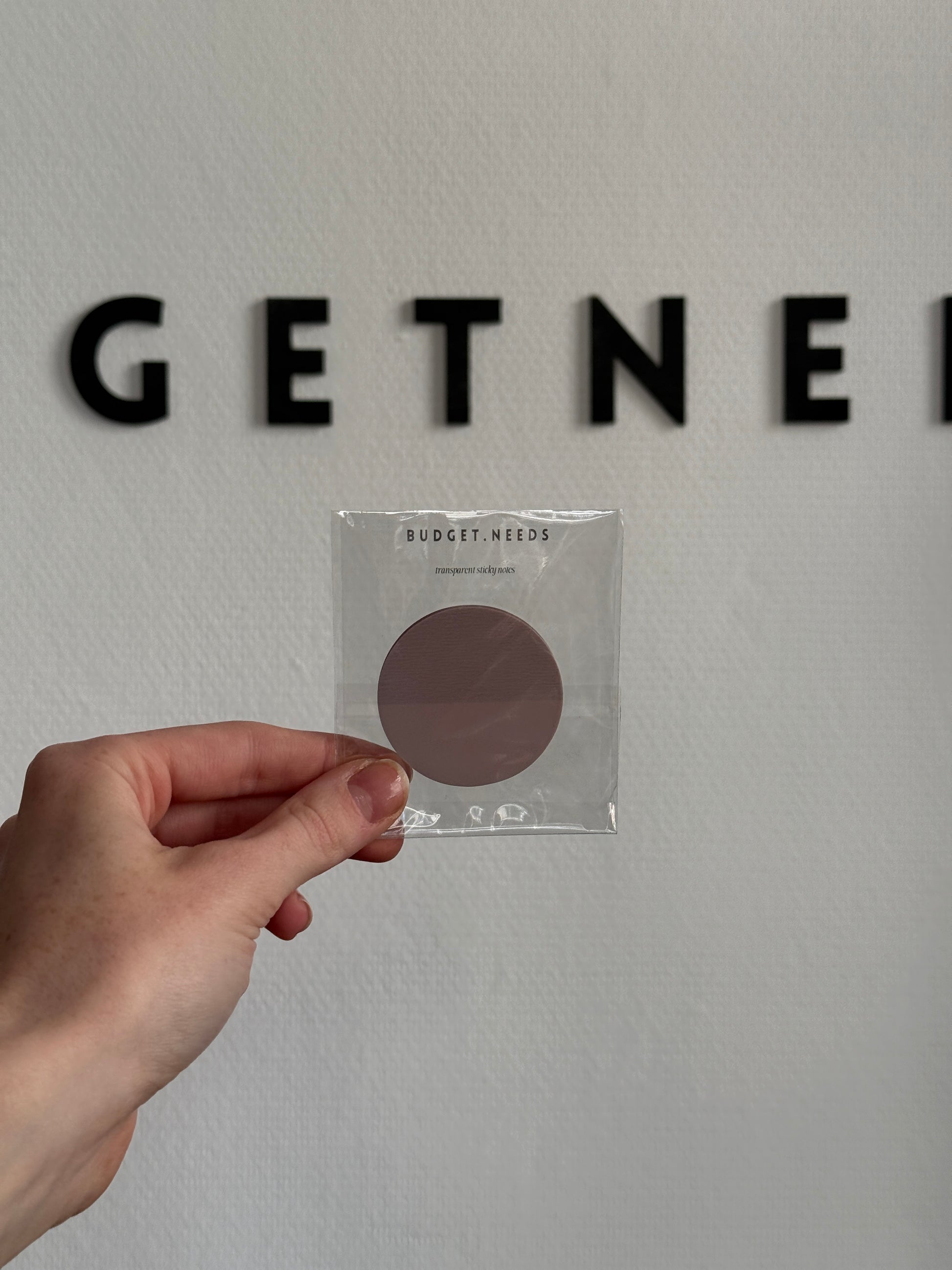 Transparent Sticky Notes