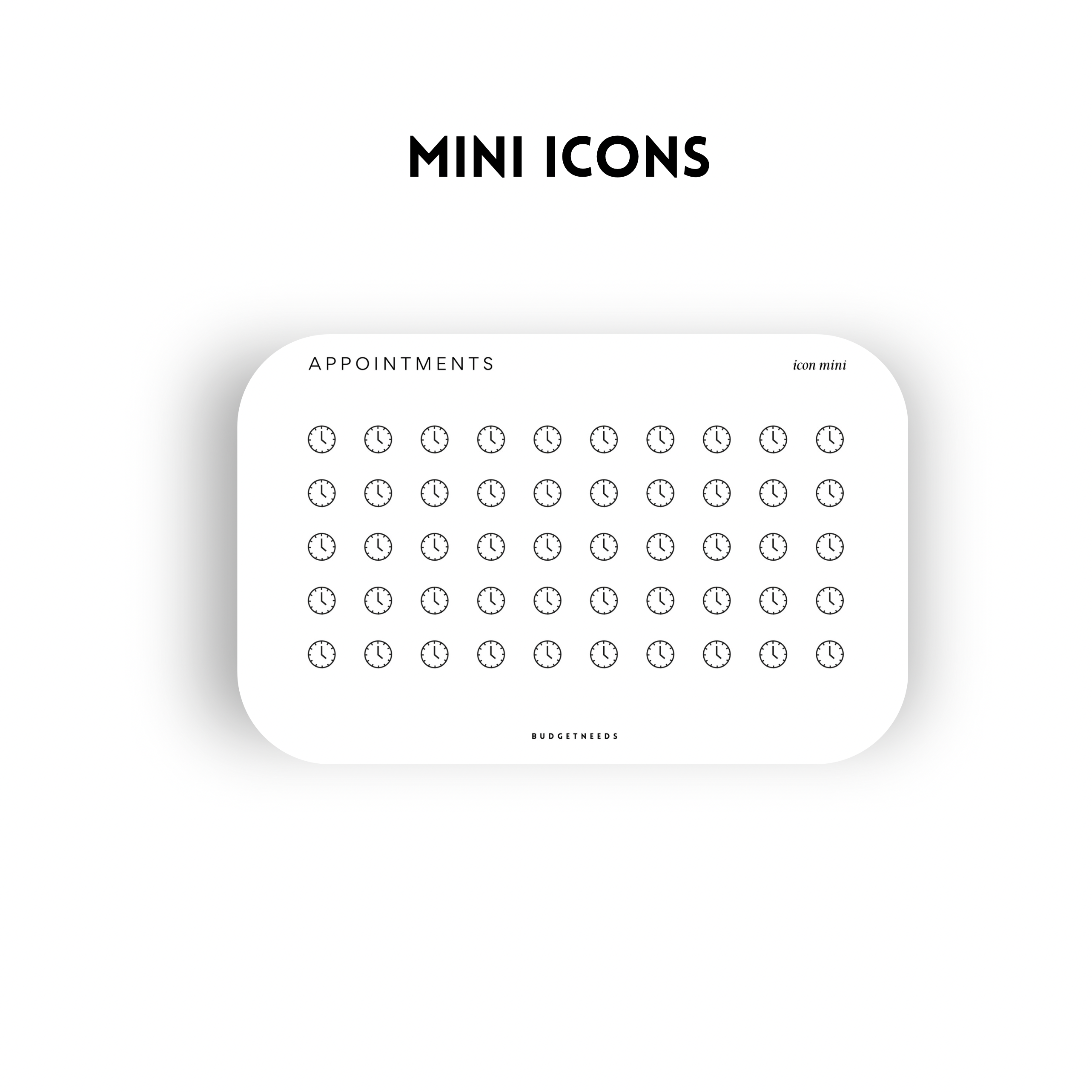 Mini Icon APPOINTMENT