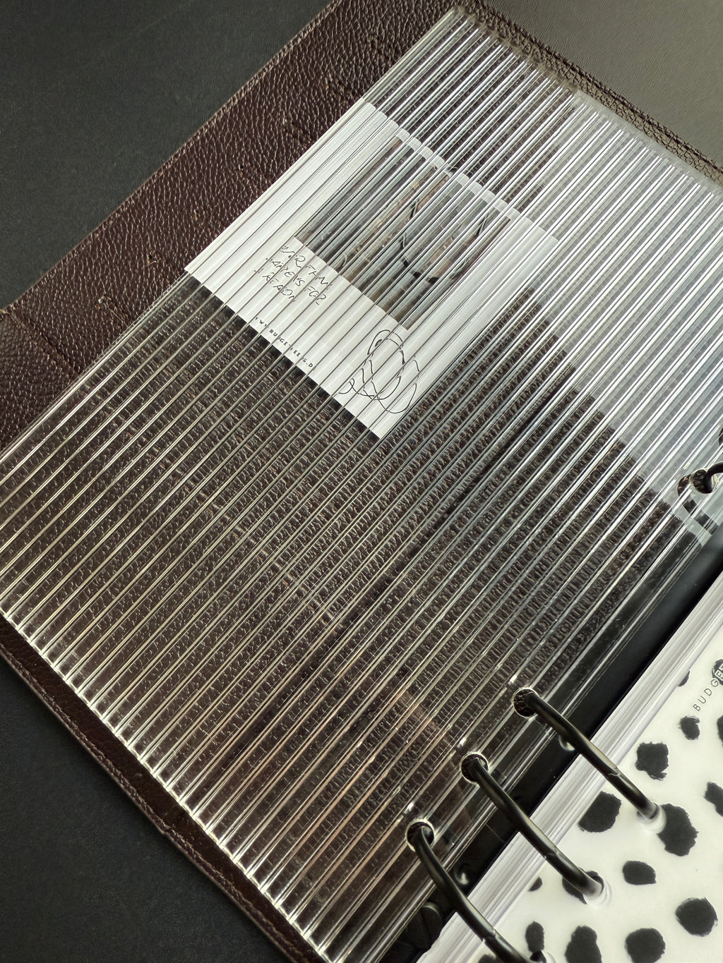 Dashboard Striped Acryl