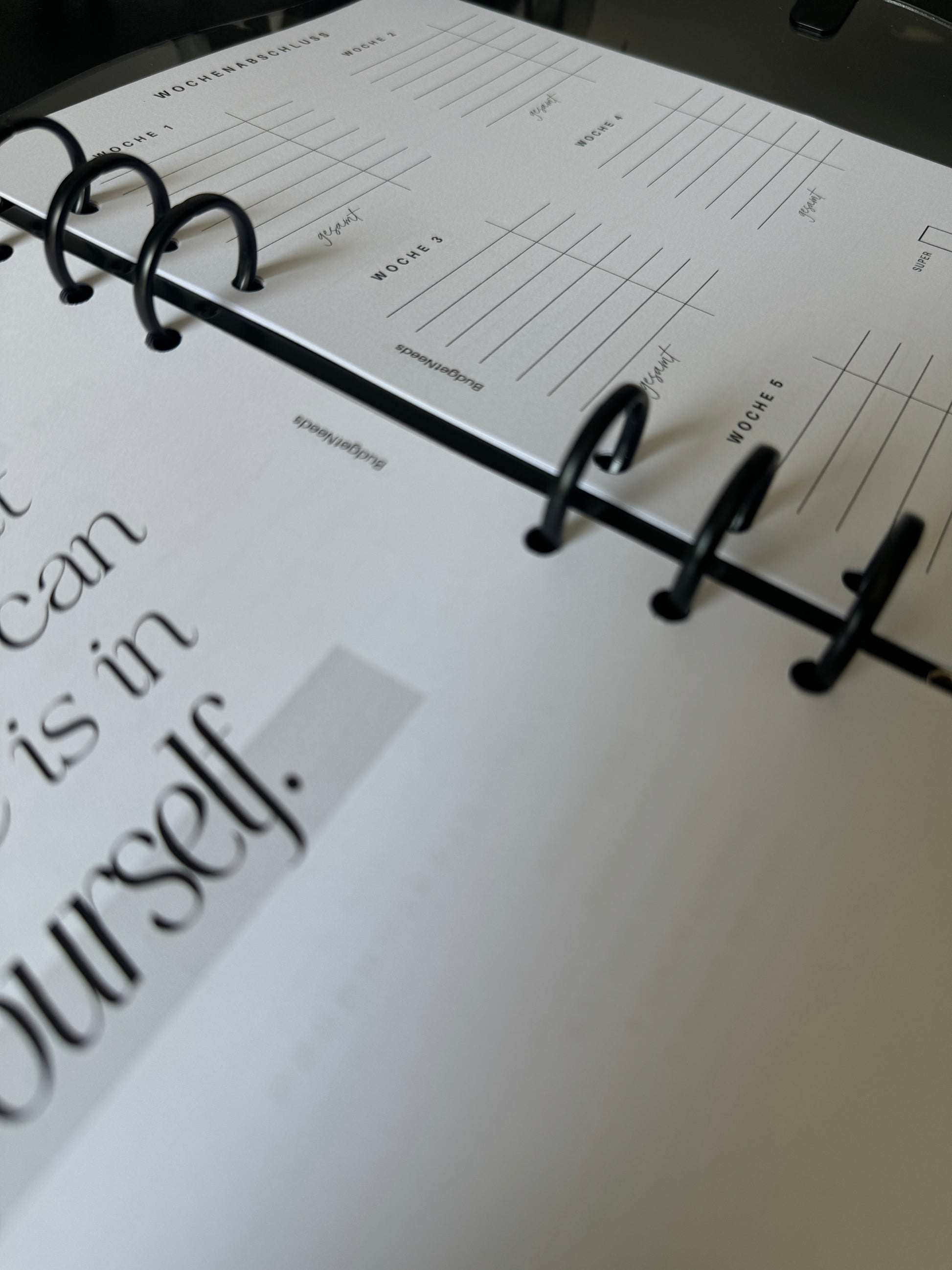 Finanzplaner A5 - Einlagen - Budget Needs