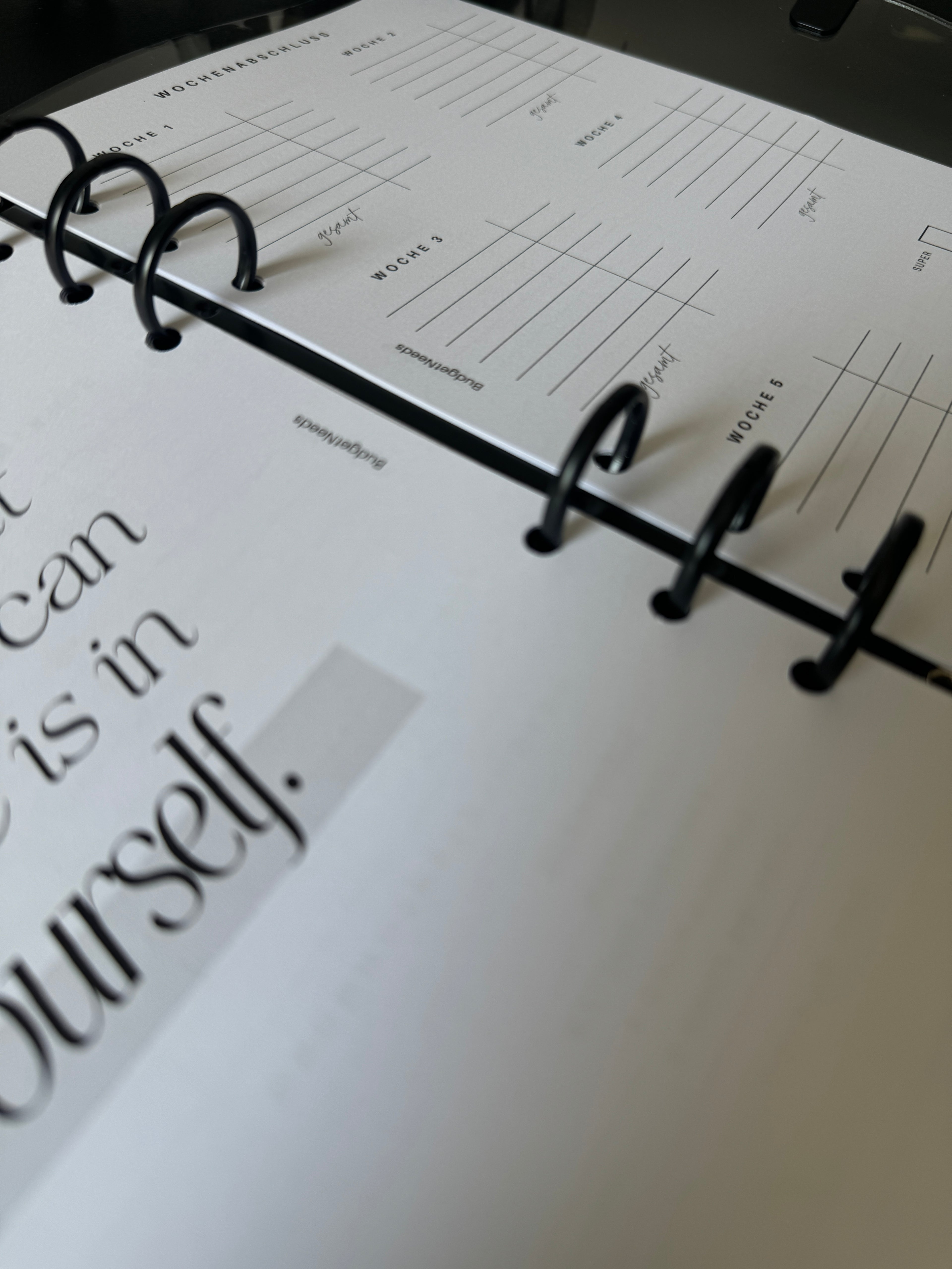 Finanzplaner A5 - Einlagen - Budget Needs