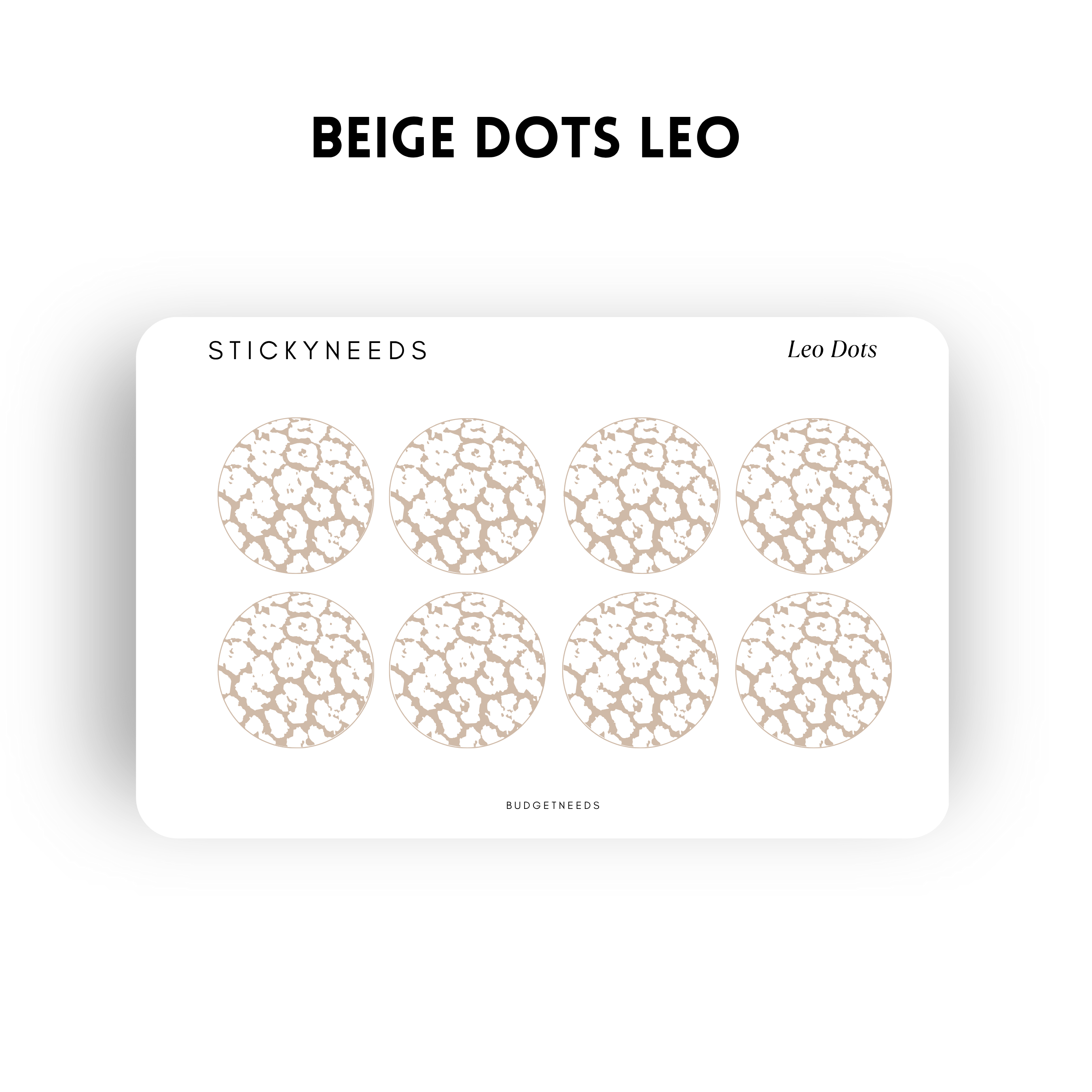 Planner Sticker Sheet