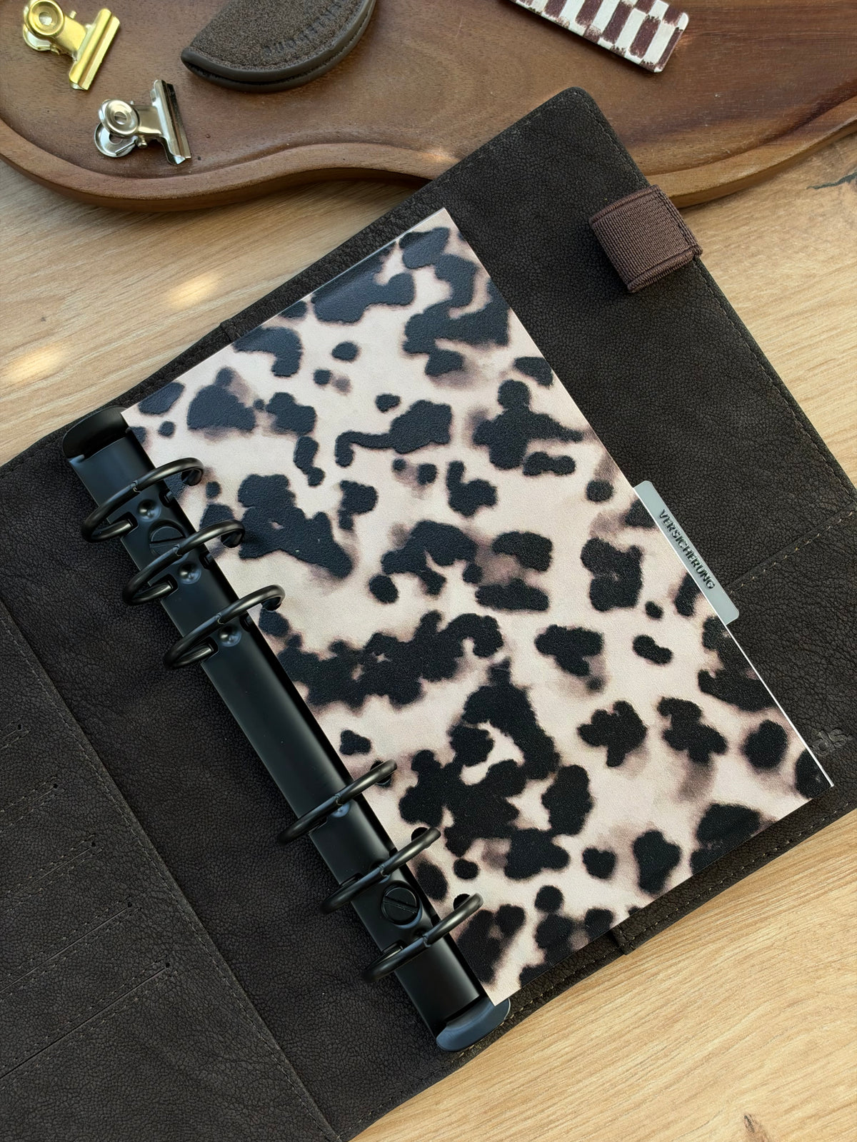 Tab Umschlag "tortoiseshell”