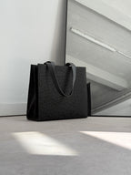 Tote Bag eckig in Coffee und Leo Light