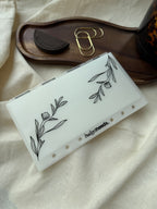 Gepersonaliseerde Envelop PREMIUM | Tab BLACK FLOWER