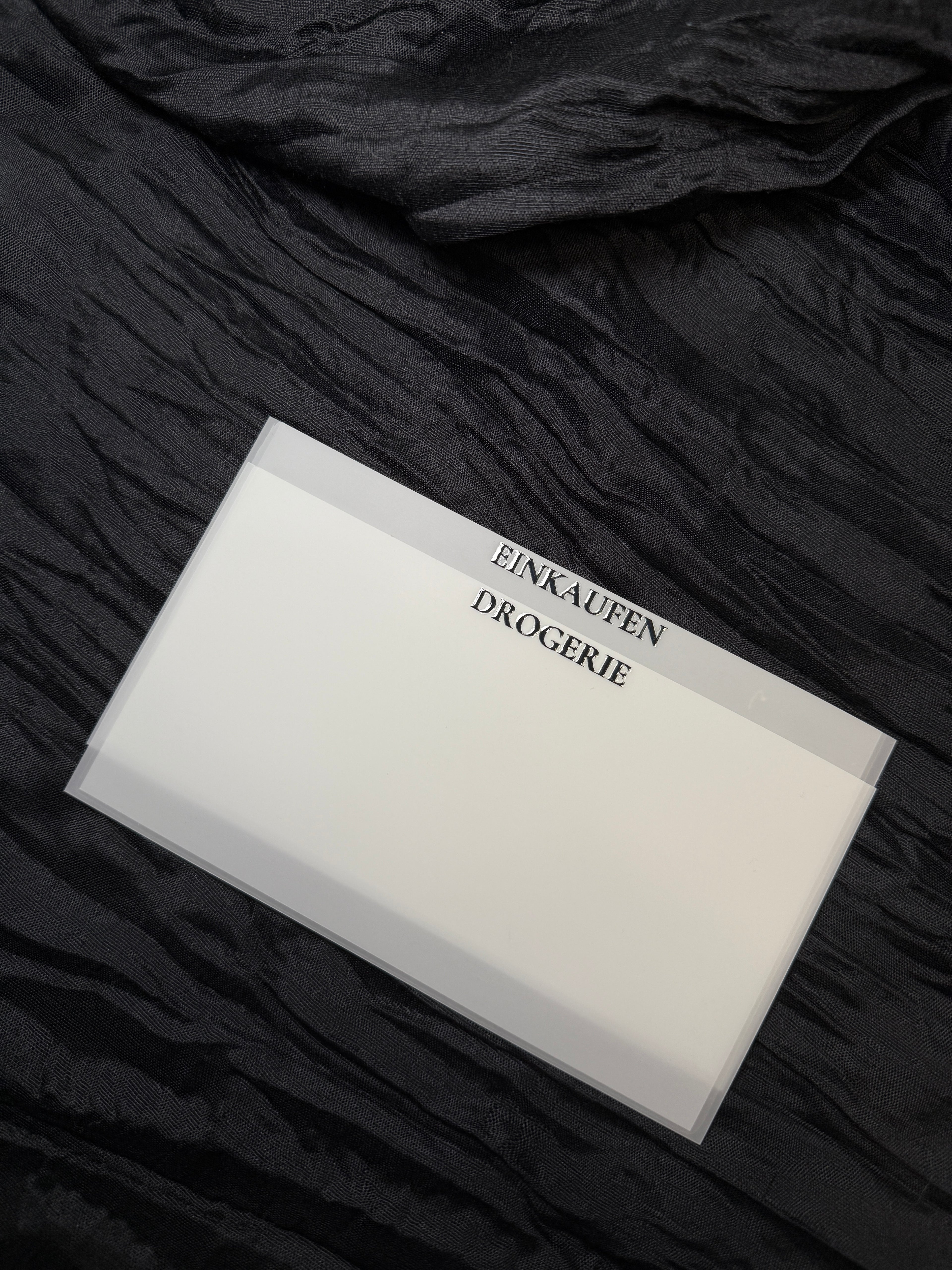 Personalisierter Umschlag WALLET PREMIUM - Budget Needs
