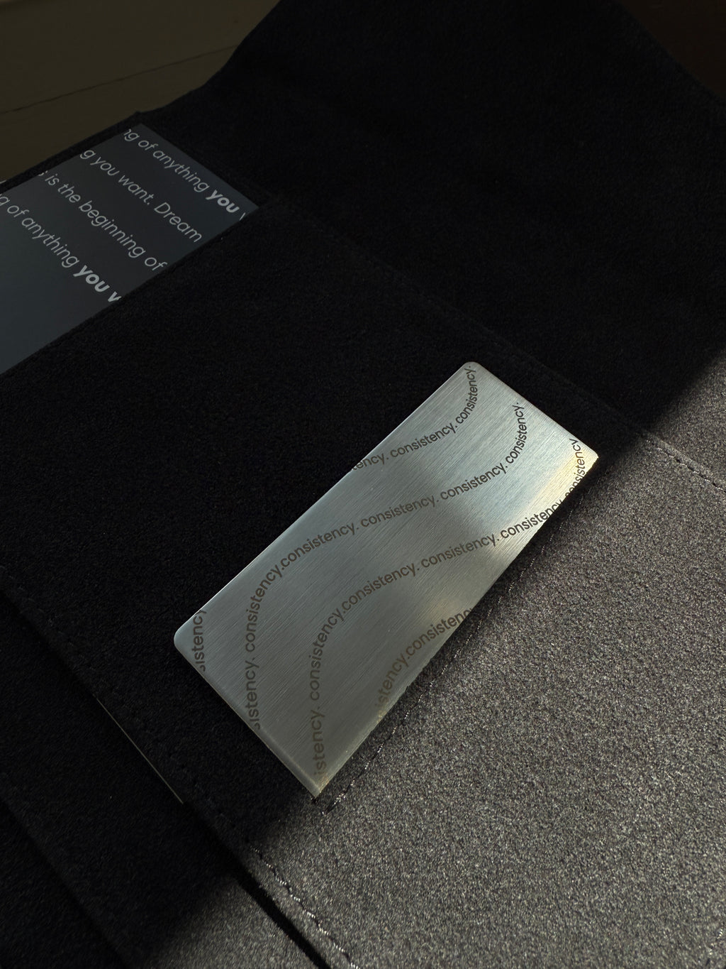 Consistency. Metal Card