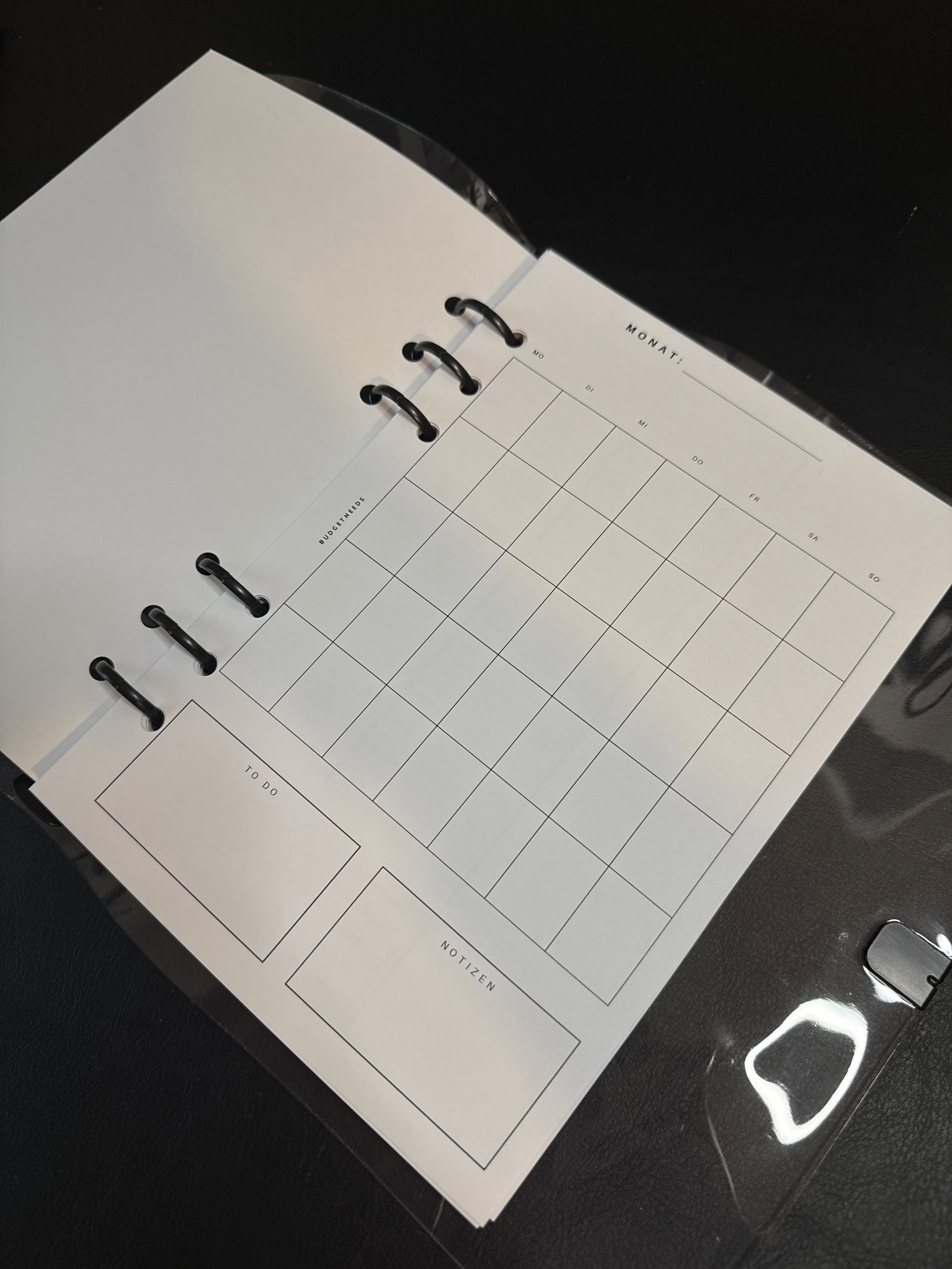 Focusday A5- Einlagen - Budget Needs