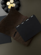 Personalisierte Register BLACK WALLET MIDI 3er