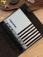 Umschlag PREMIUM "lines burgundy"
