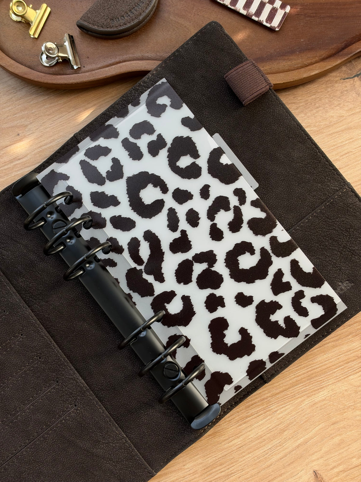 Tab Umschlag "leo black"