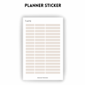 Planner Sticker Sheet WASHI