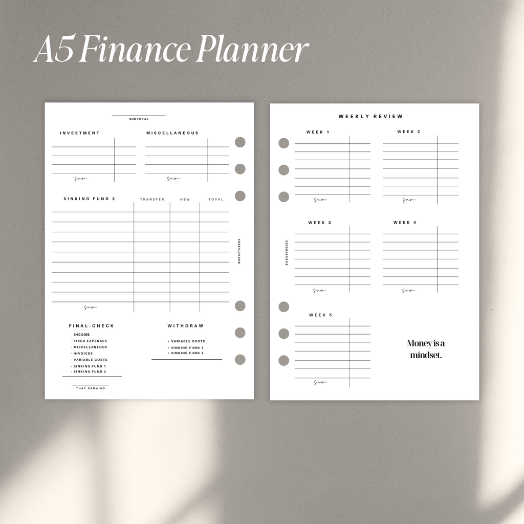 Finance Planner English Version