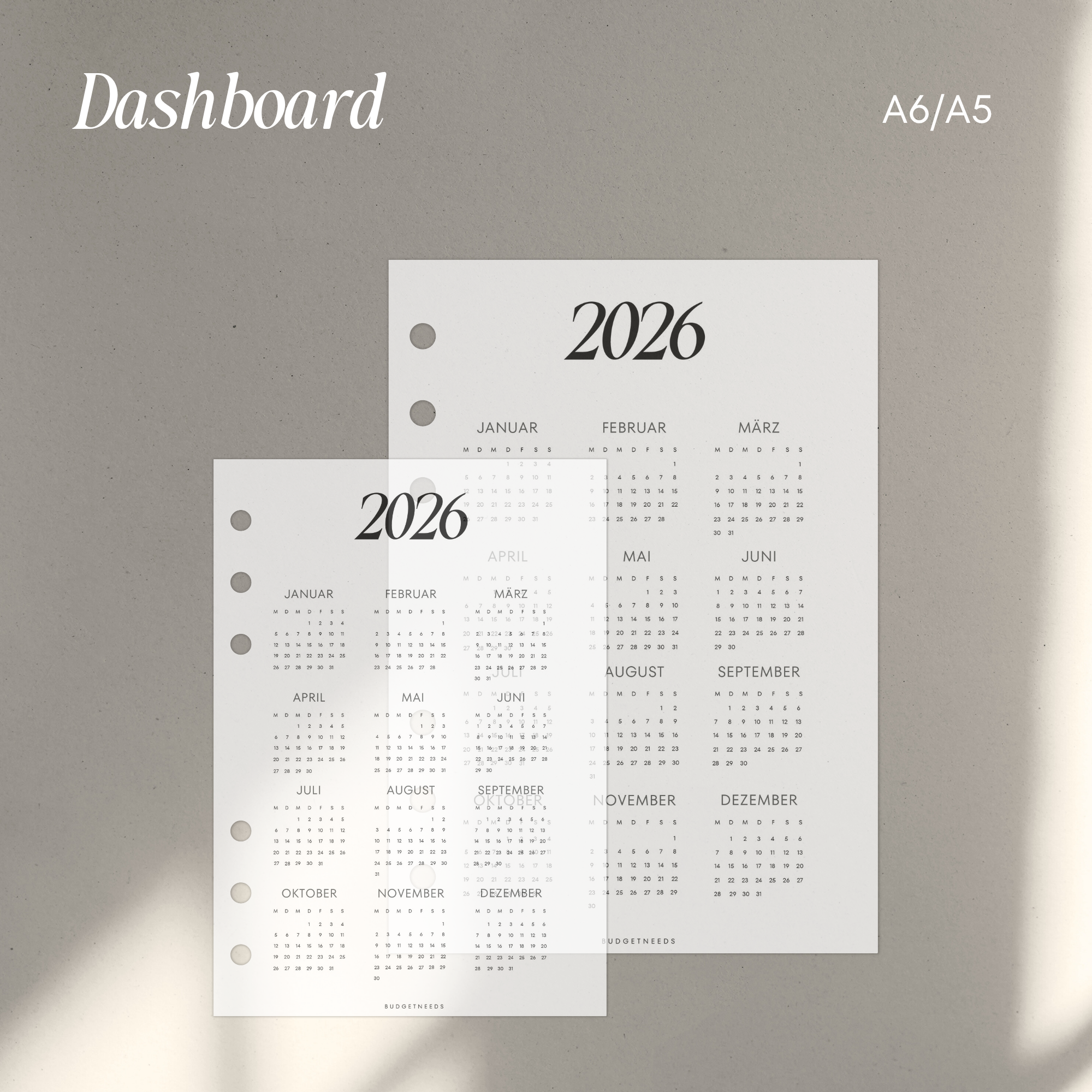Kalender Dashboard