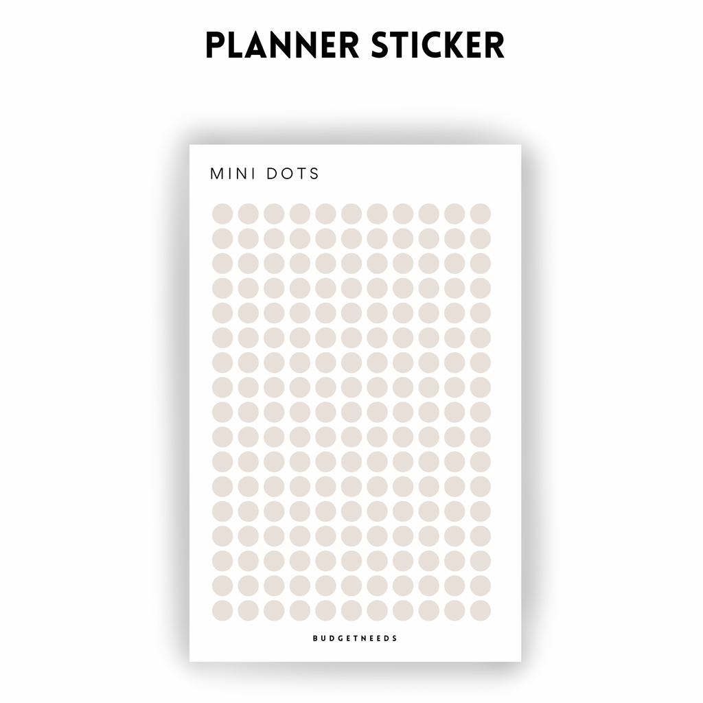 Planner Sticker Sheet WASHI
