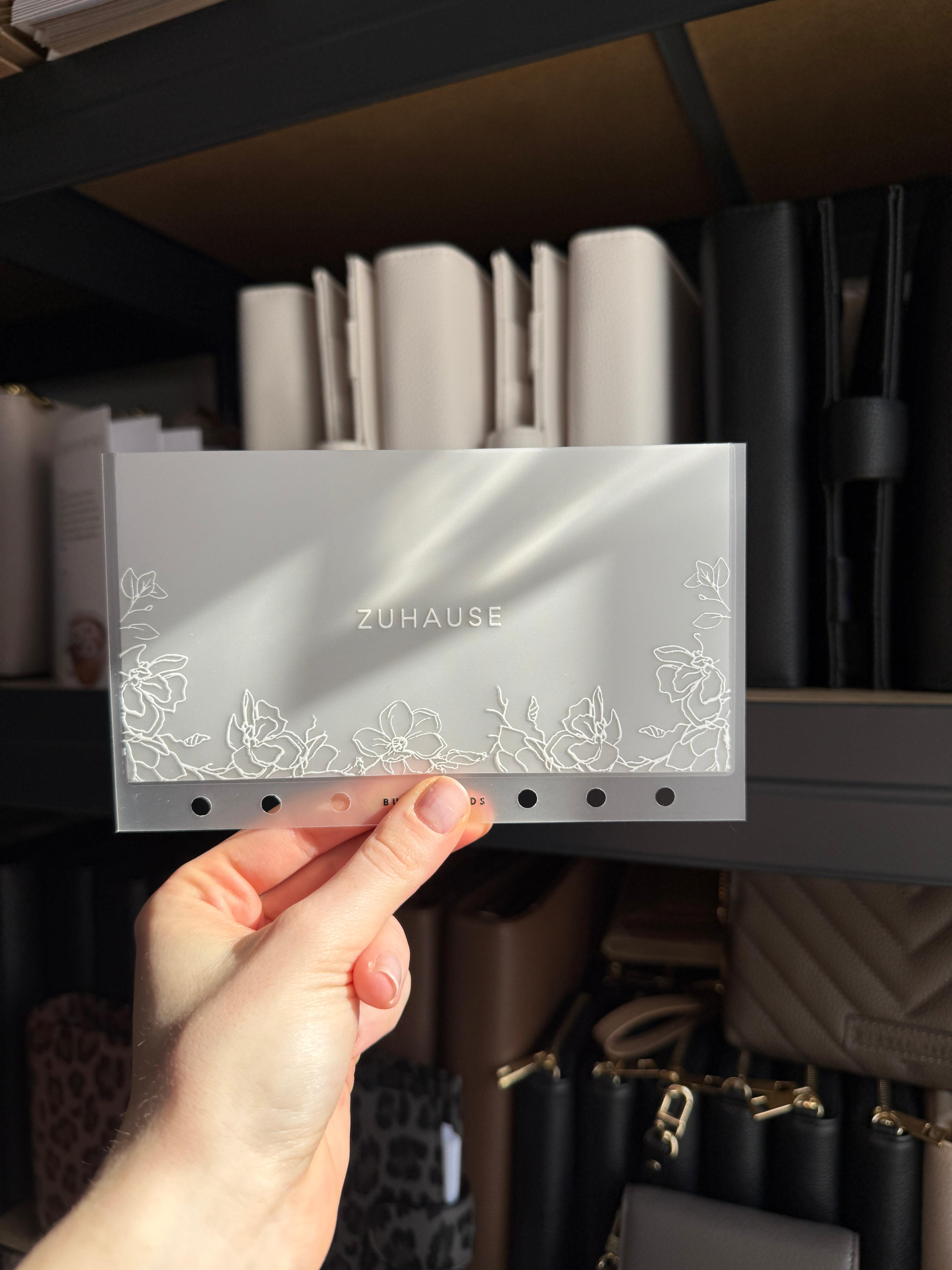 Personalized envelope PREMIUM | 3D FLOWER WHITE