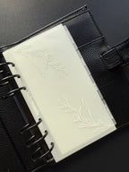 Personalisierter Umschlag PREMIUM| Tab WHITE FLOWER