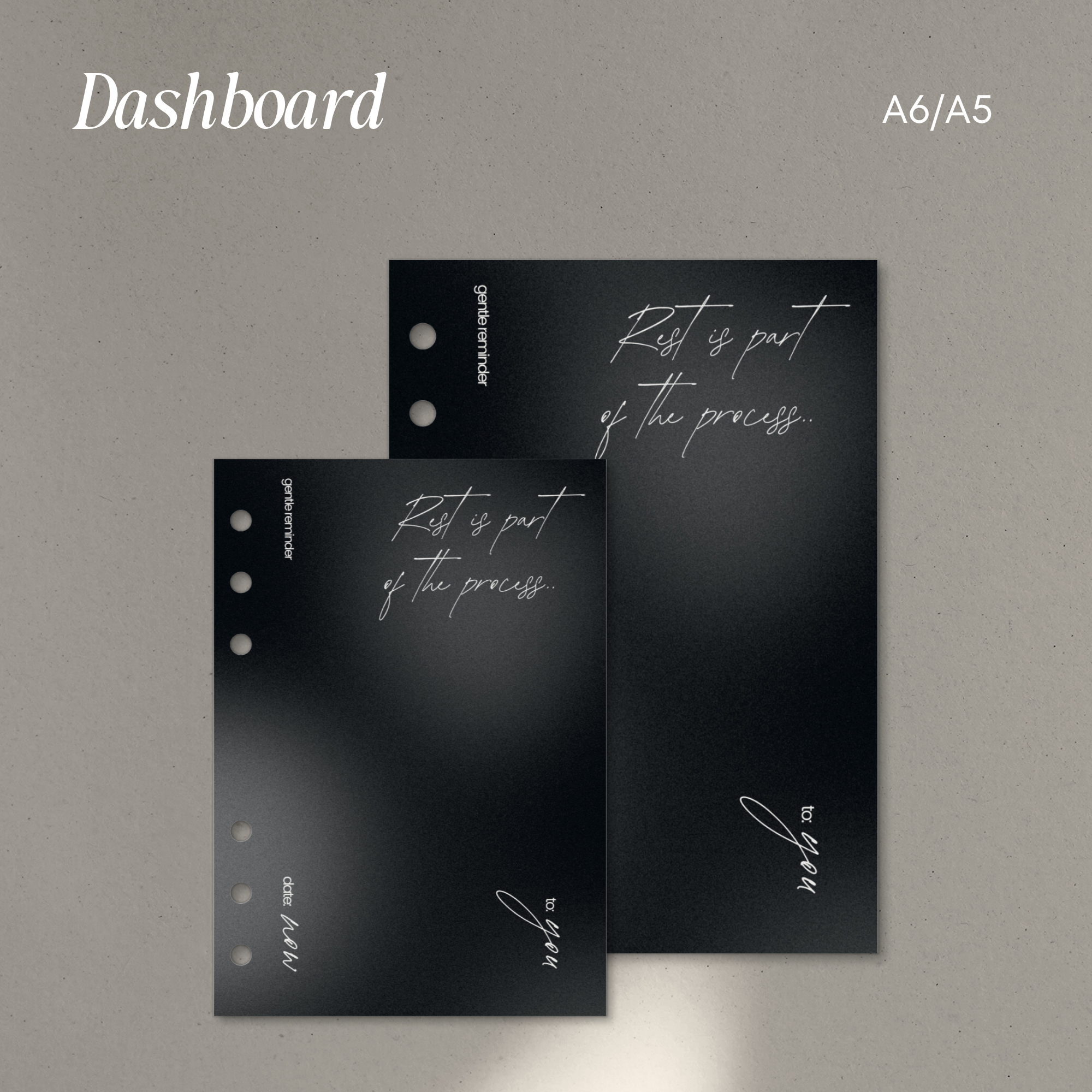 Dashboard Planer „Deep Reset“