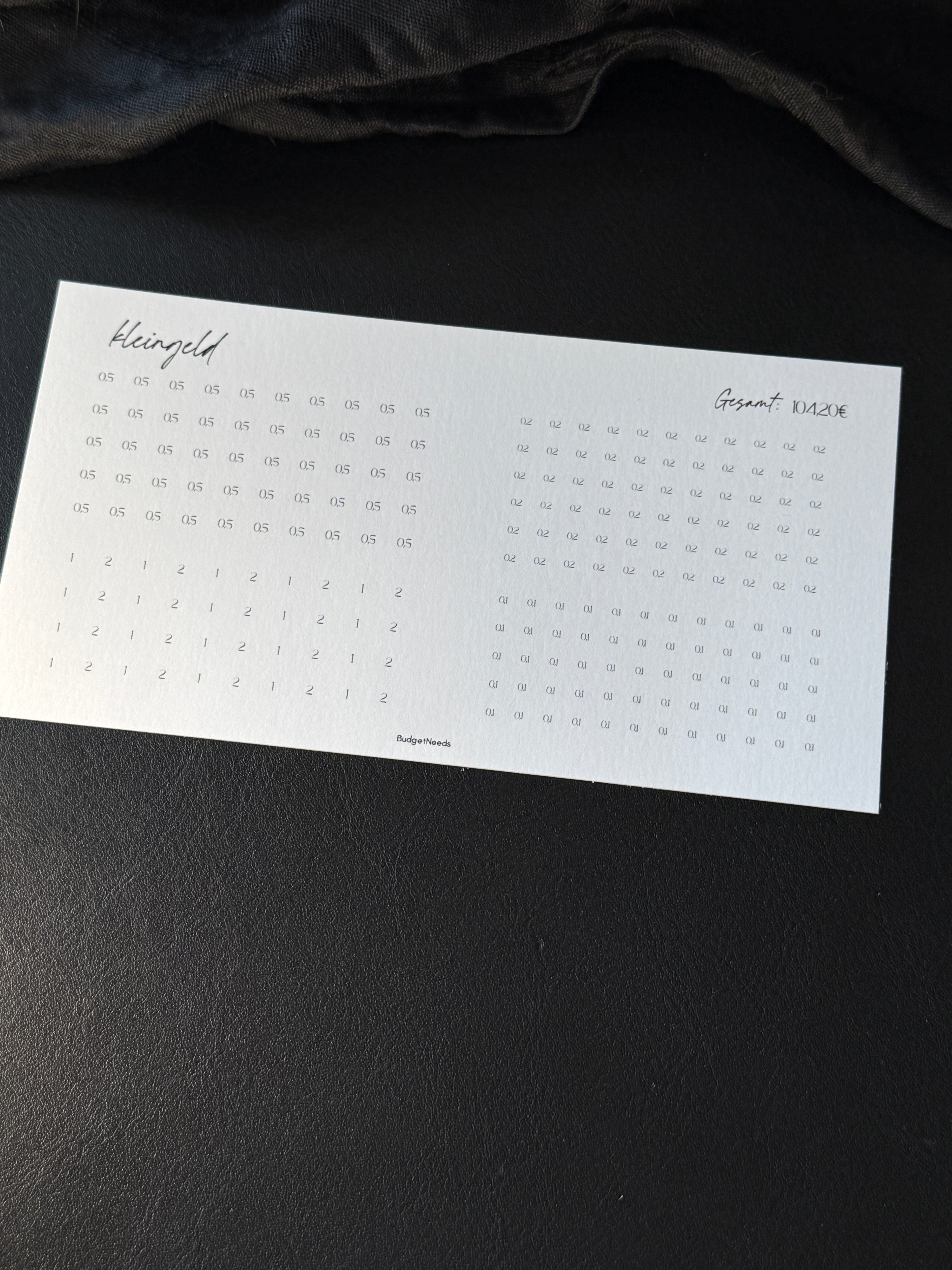 Small Change Savings Challenge | A6
