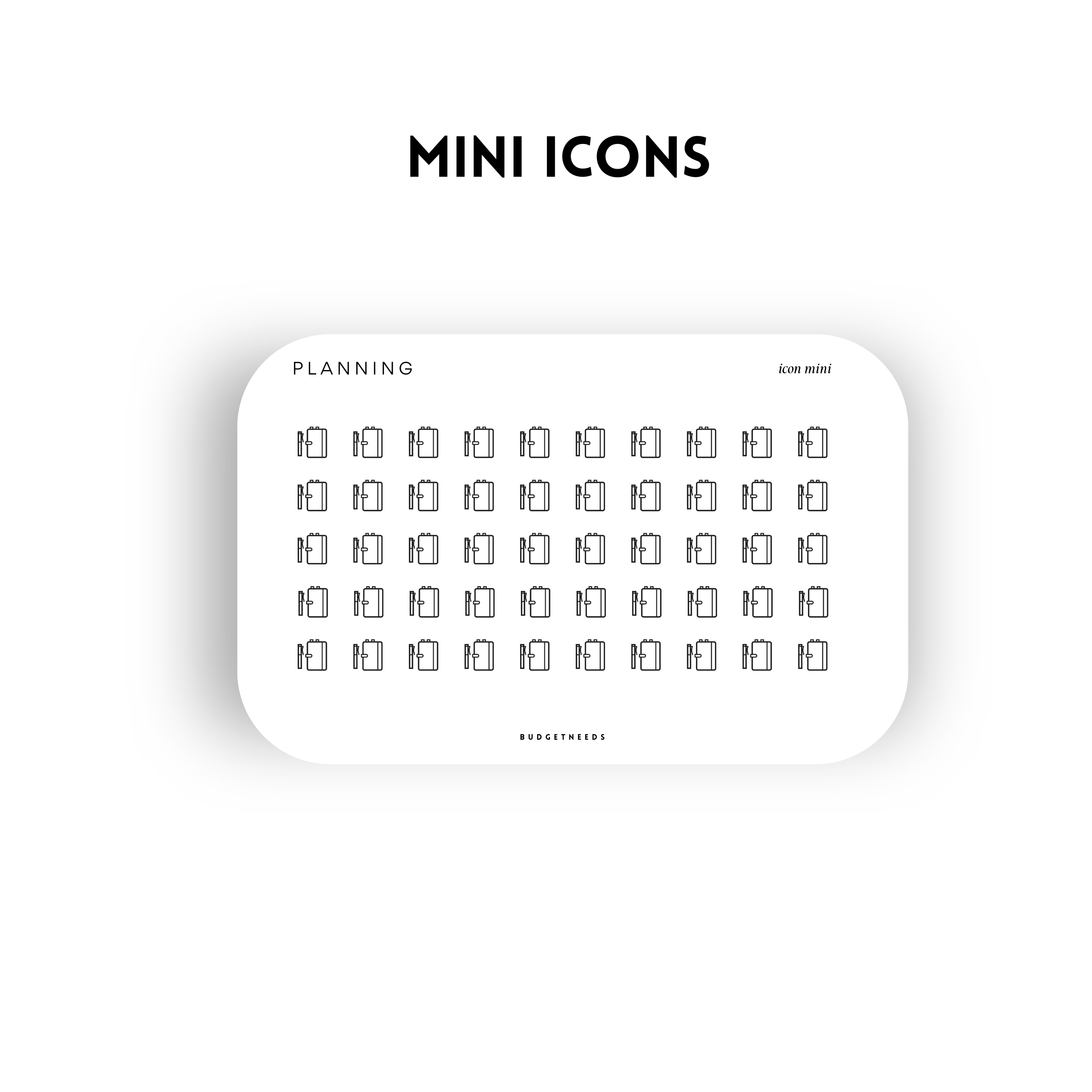 Mini Icon PLANNING