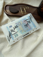 Gepersonaliseerde Envelop PREMIUM | Tab BLACK FLOWER
