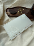 Personalisierter Umschlag PREMIUM| Tab WHITE FLOWER BIG