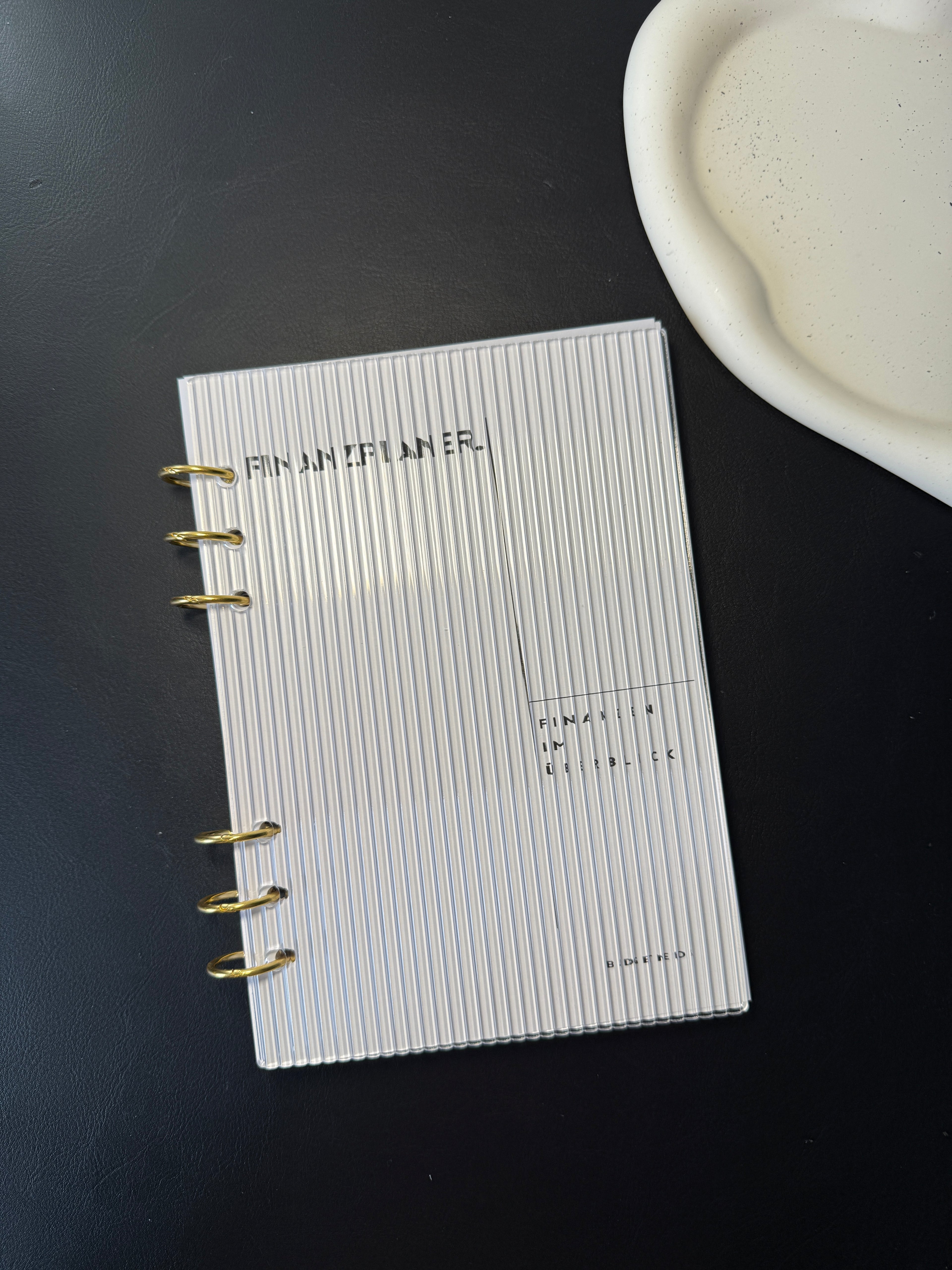 Acrylic Financial Planner A5 - Set