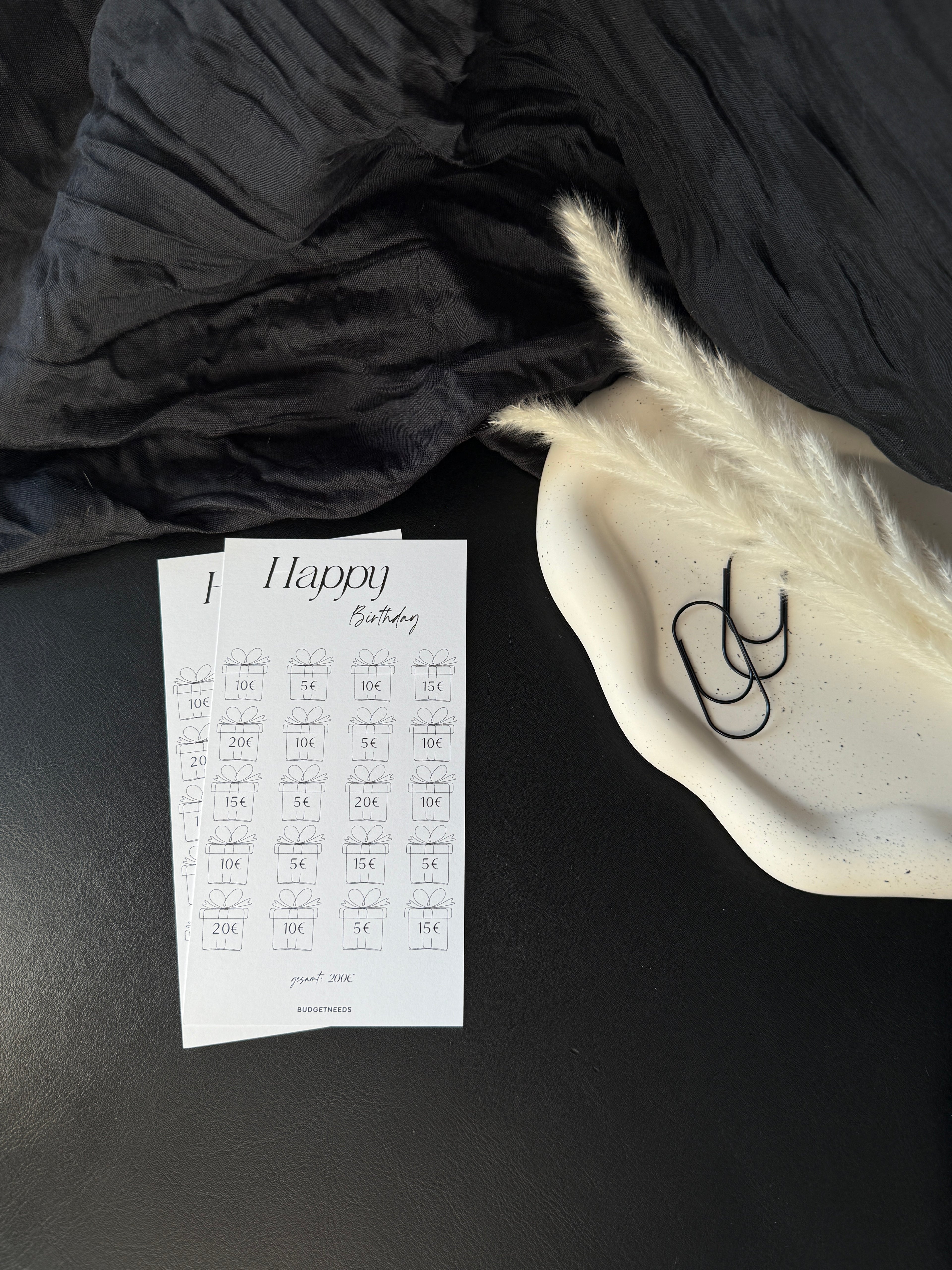 Birthday Savings Challenge | A6