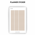 Planner Sticker Sheet WASHI