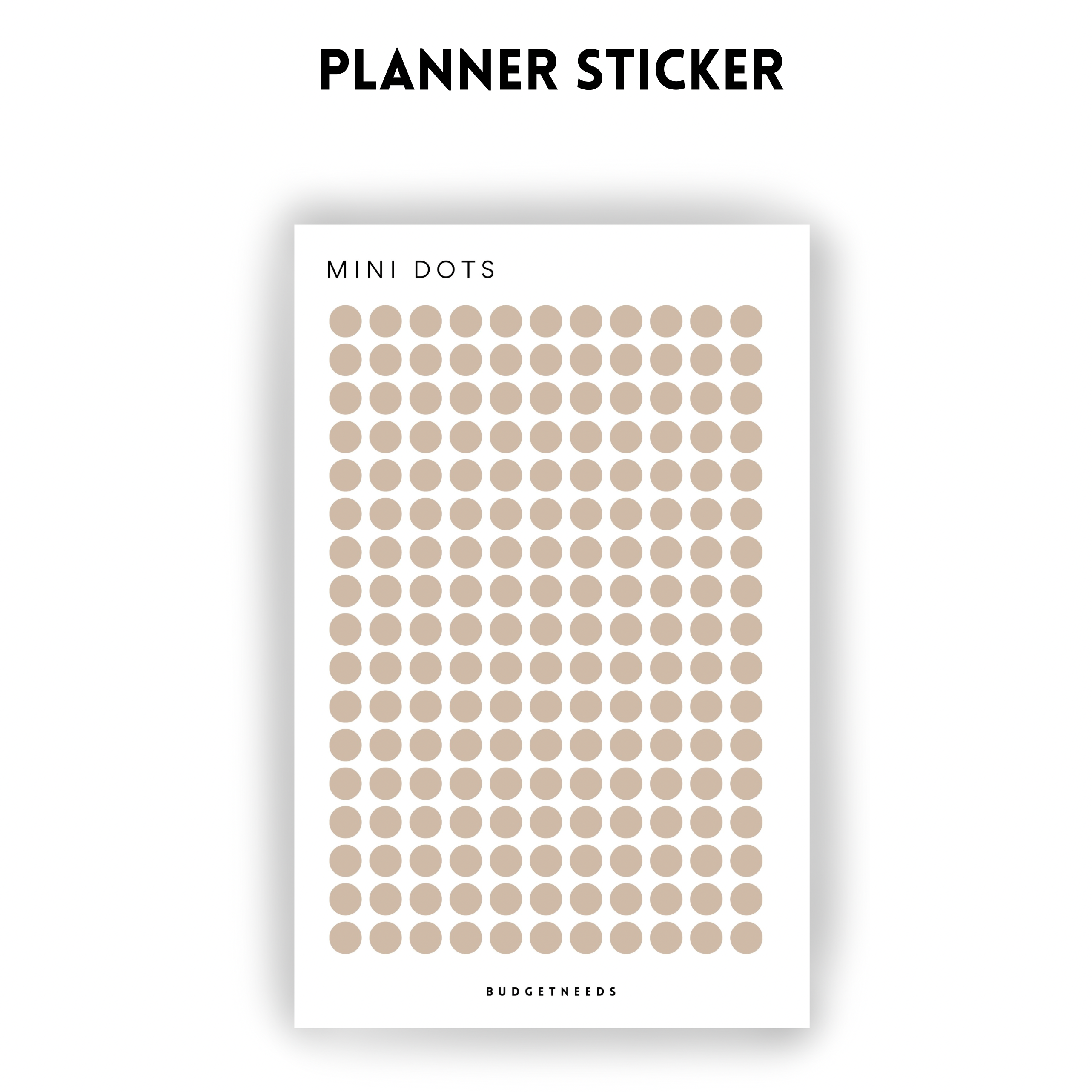 Planner Sticker Sheet WASHI