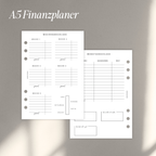 Finanzplaner A5 - Einlagen