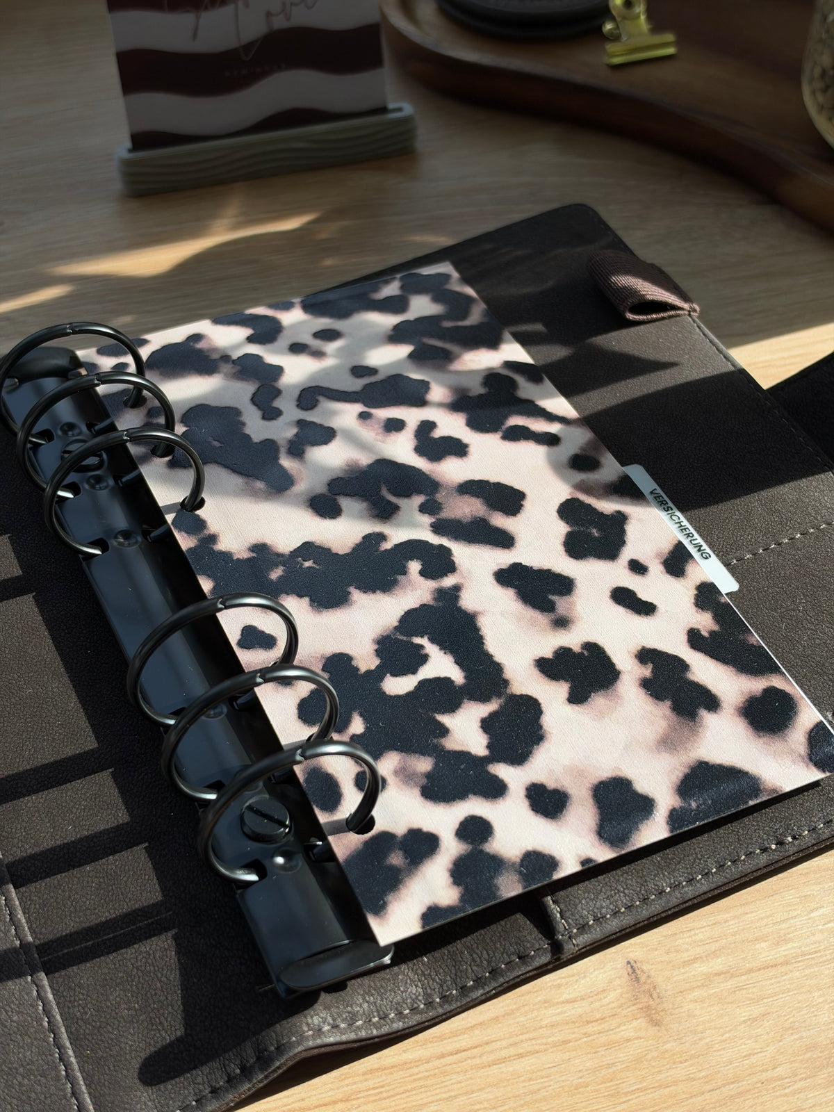 Tab Umschlag "tortoiseshell”