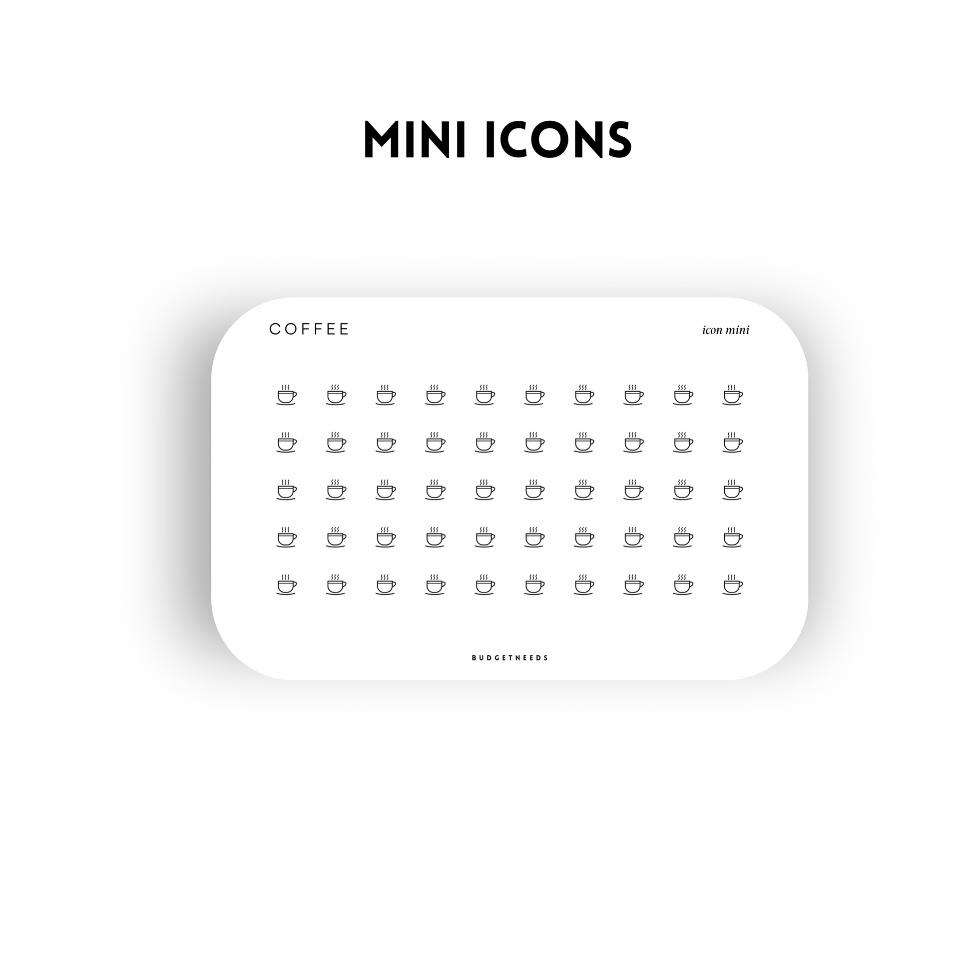 Mini Icon COFFEE