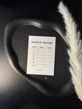 Cash Tracker laminated | reusable