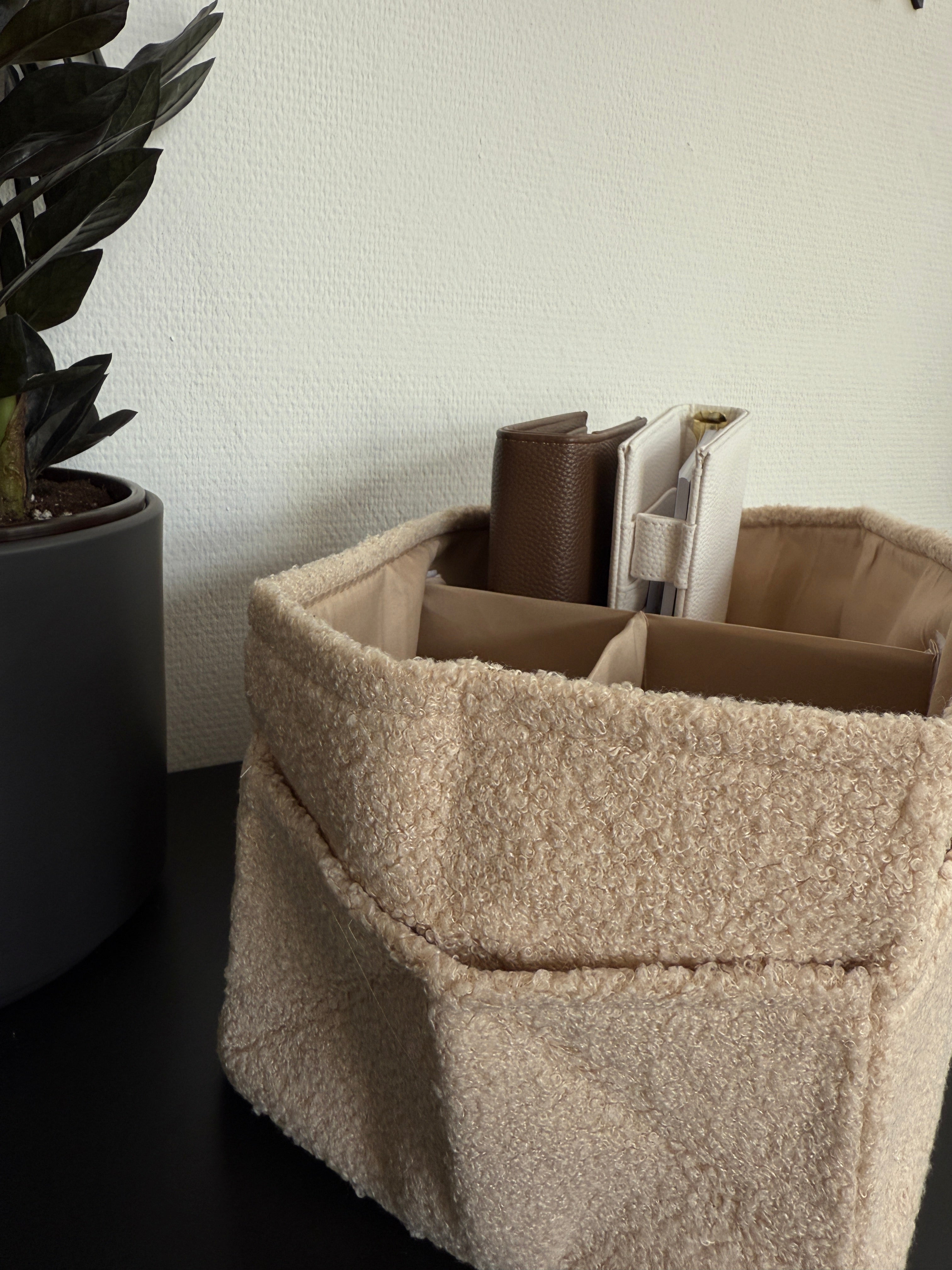 B STOCK Organizer Teddy BEIGE