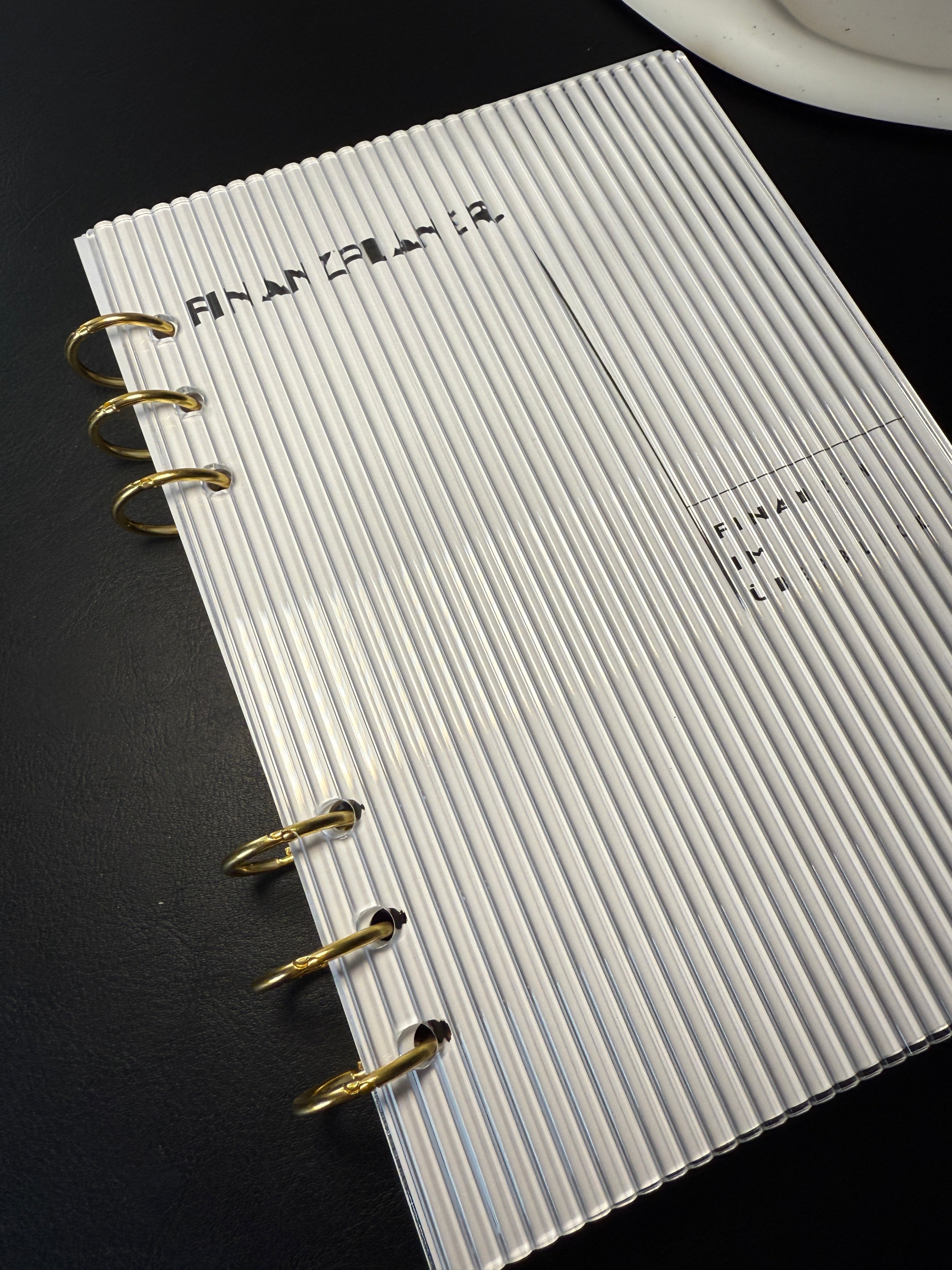 Acrylic Financial Planner A5 - Set