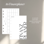 Finanzplaner A6 - Einlagen
