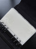 Personalisierter Umschlag PREMIUM| Tab WHITE FLOWER BIG