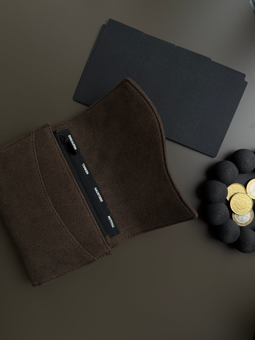 Personalisierte Register BLACK