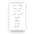 Planner Sticker Sheet