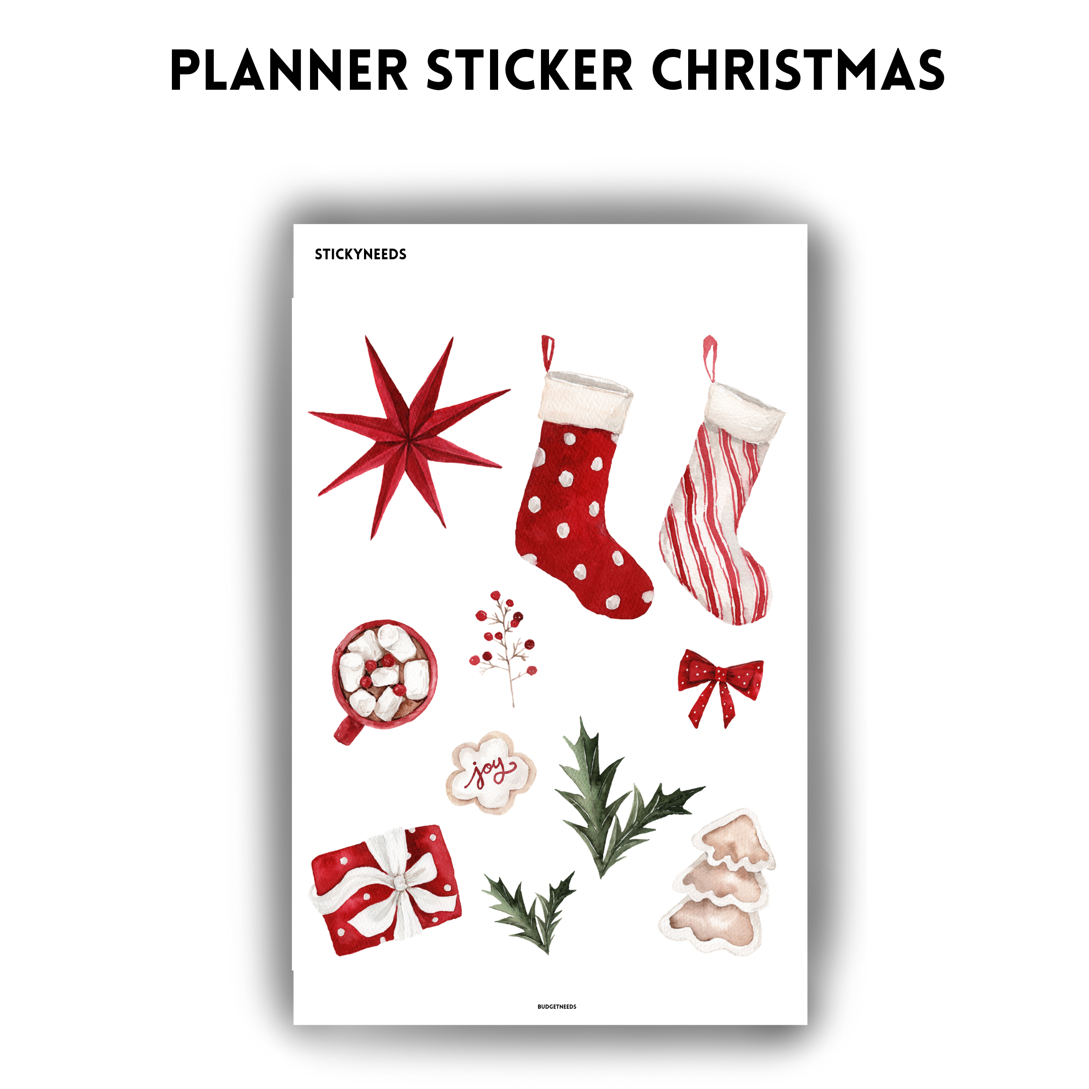 Planner Sticker Sheet - Budget Needs