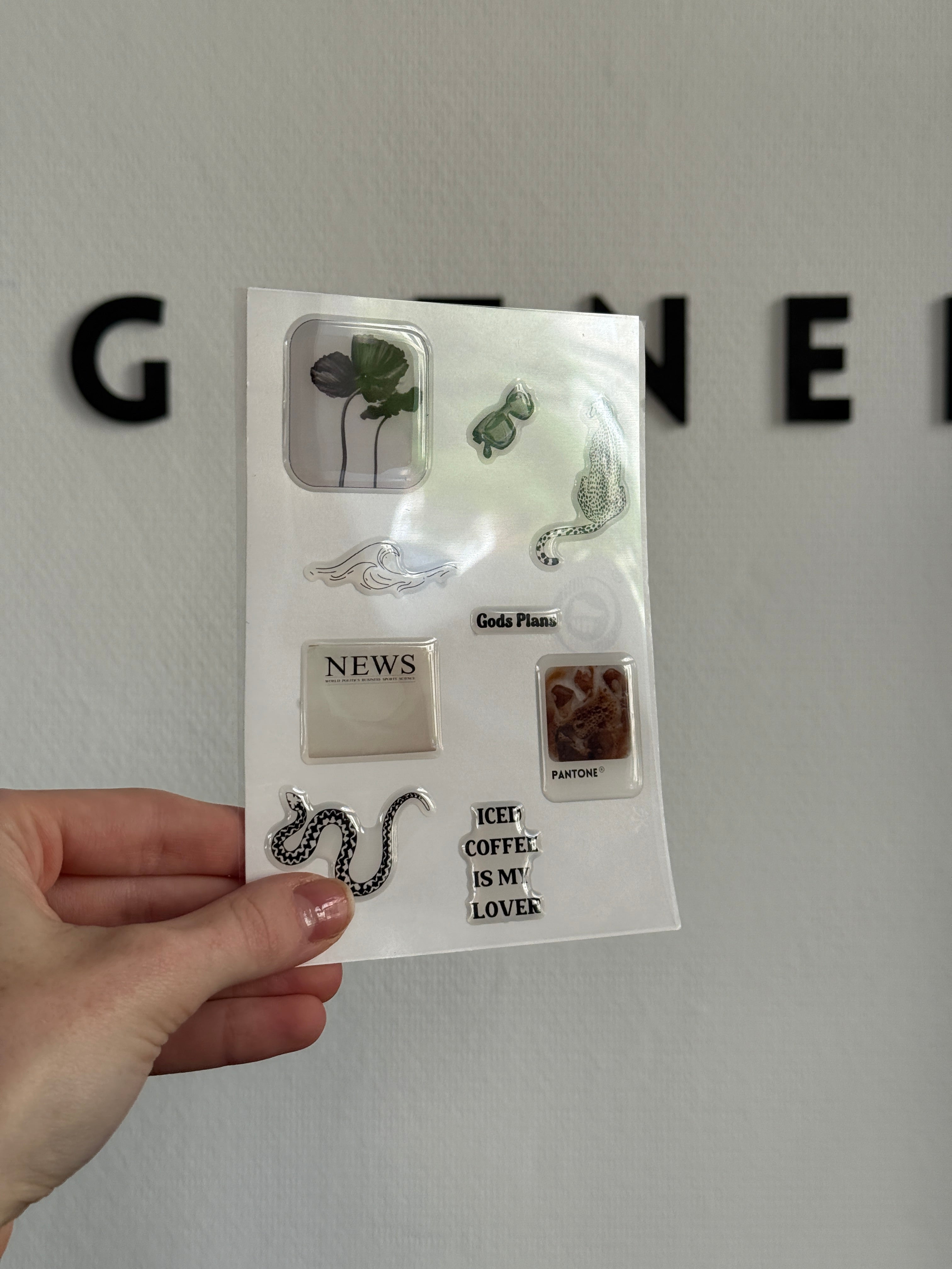 3D stickers
