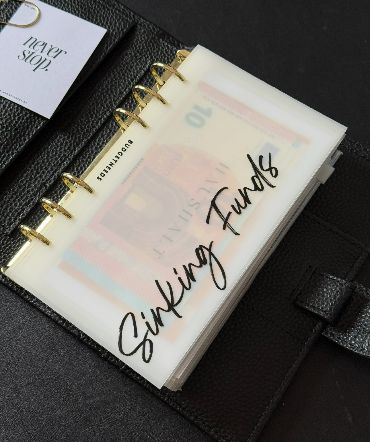 Premium Deckblatt | KATEGORIEN - Budget Needs
