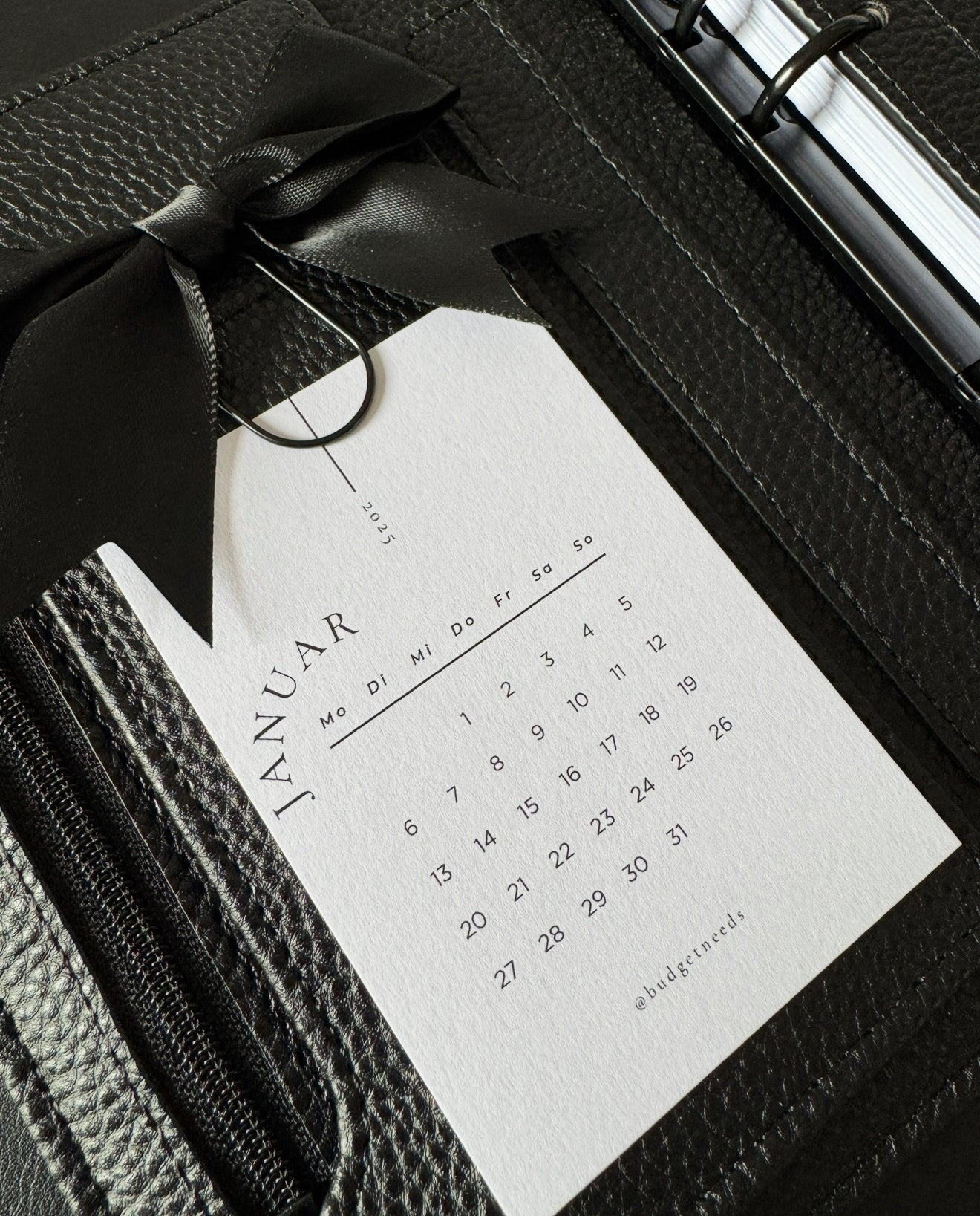 Kalender Karten-Sets 2025 | 12er Set - Budget Needs