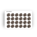 Sticker Sheet "abstract tortoiseshell"
