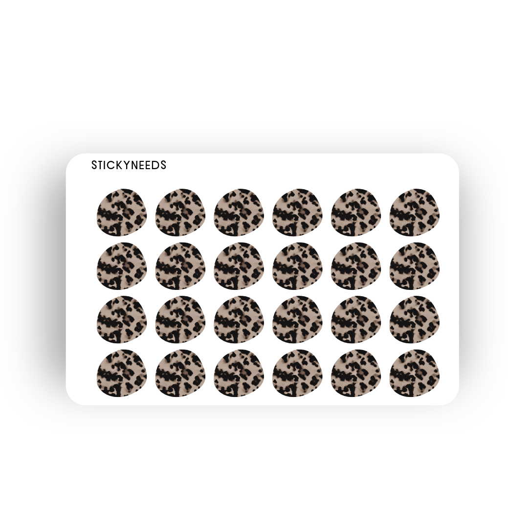 Sticker Sheet "abstract tortoiseshell"