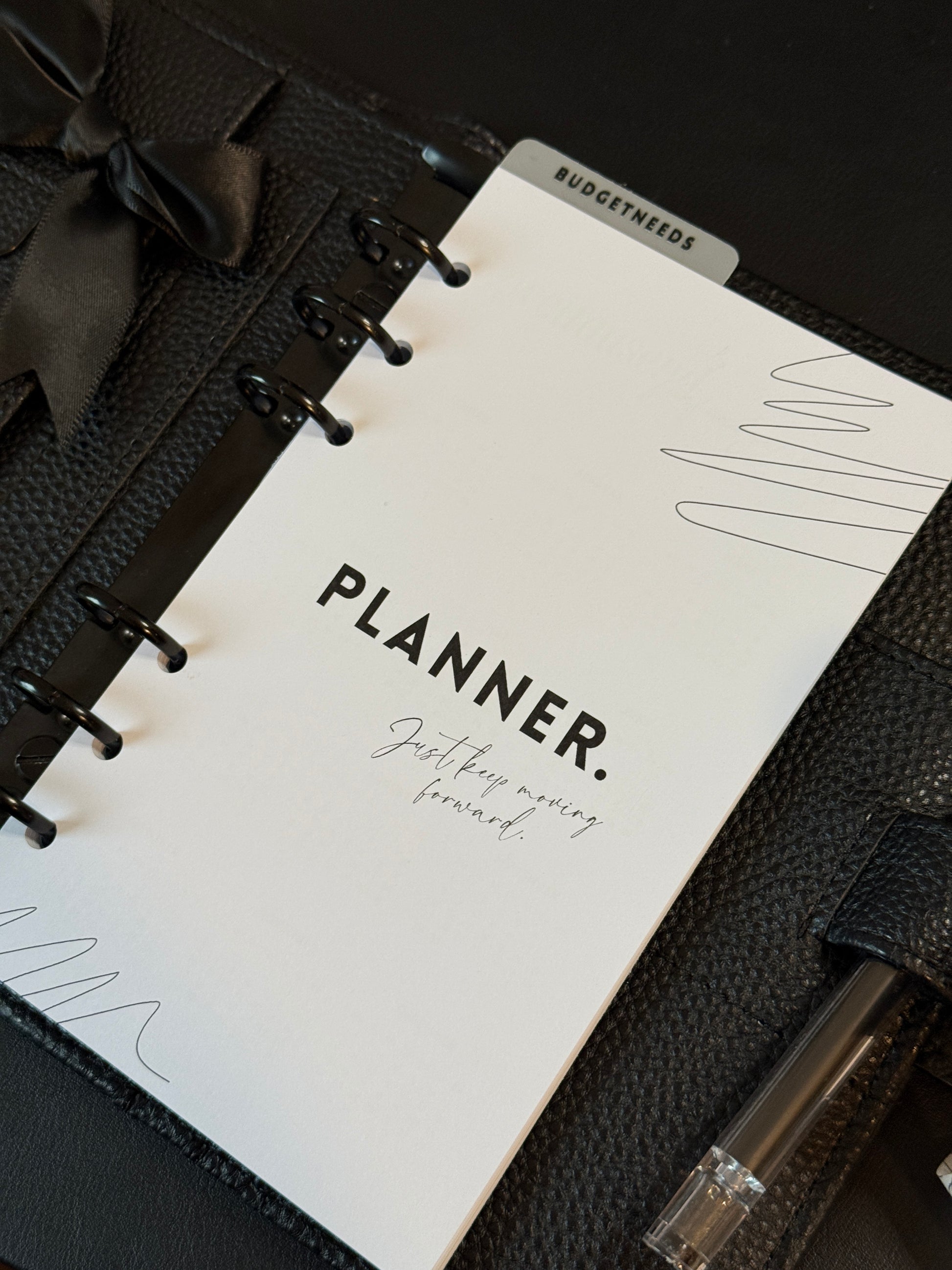Wochenplaner A6 - Einlagen - Budget Needs