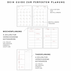 All in One Planer A5 - Einlagen - Budget Needs